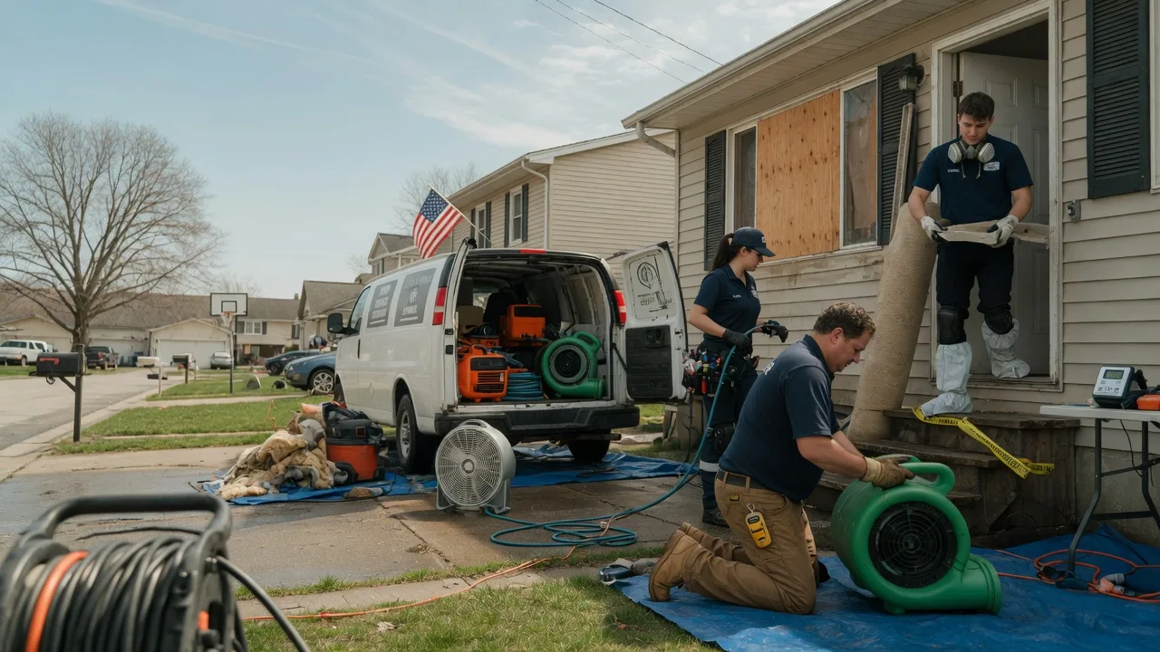 Water Damage Restoration in Ludington, MI near me